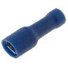 Cosses - Fils Connecteur plat 4.8mm 0.8mm femelle 1.5÷2.5mm2 serrage bleu x10