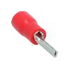 Cosses - Fils Connecteurs A Broche 566 Rouge O 1.9Mm -10 Pcs-