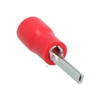 Cosses - Fils Connecteurs A Broche 566 Rouge O 1.9Mm -10 Pcs-