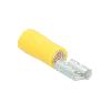 Cosses - Fils Cosses Clip Femelle 543 Jaune 6.3X0.8Mm -10 Pcs-