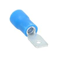 Cosses - Fils Cosses Clip Male 743 Bleues 4.8X0.5Mm -10 Pcs-