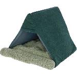 Couchette pour chats - KERBL - ANNE - 45 x 40 x 34 cm - Vert