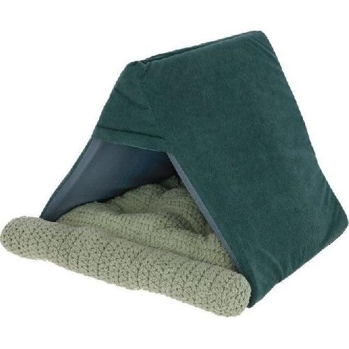 Corbeille - Panier - Coussin - Hamac Couchette pour chats - KERBL - ANNE - 45 x 40 x 34 cm - Vert