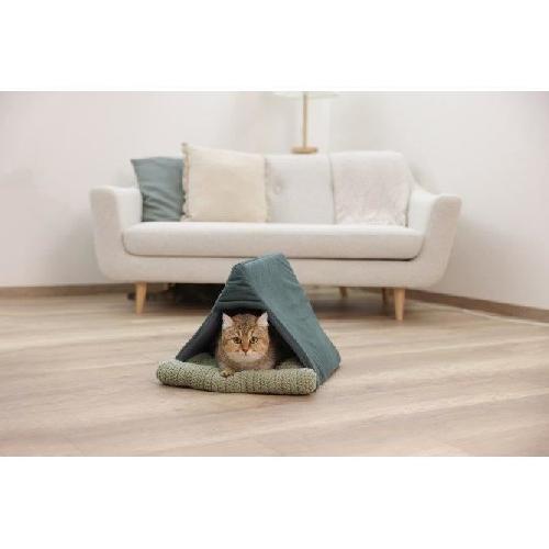 Corbeille - Panier - Coussin - Hamac Couchette pour chats - KERBL - ANNE - 45 x 40 x 34 cm - Vert