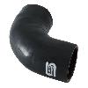 Coudes Coude Silicone 90 degres - D11mm - Noir