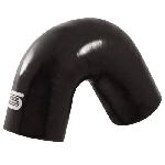 Coudes Coudes Silicones 135 degres - D35mm - Noir