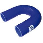 Coudes Silicones 180 degres - D30mm - Bleu