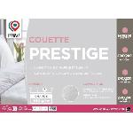 Couette Couette 140x200 cm BLANREVE PRESTIGE - Chaude - 100% Polyester - 1 Personne - Satin rayé