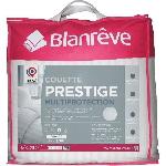 Couette 140x200 cm BLANREVE PRESTIGE Multiprotection - 100 Polyester - 1 Personne - Satin raye