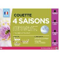 Couette BLANREVE Couette 4 saisons - 200 x 200 cm - Blanc