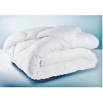 Couette temperee 350gr-m2 anti-Acariens LOVELY HOME - 140 x 200 cm - Blanc