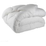 Couette temperee 350gr-m2 Anti-Acariens LOVELY HOME - 240x260 cm - Blanc