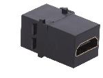 Cable - Connectique Pour Peripherique Coupleur en ligne HDMI Keystone - Noir