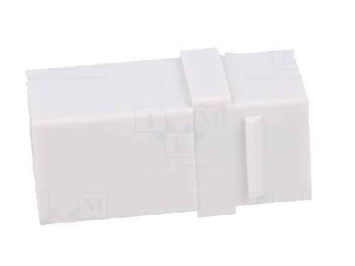 Cable - Connectique Pour Peripherique Coupleur Keystone USB A femelles 2.0 - Blanc