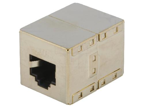Cable - Connectique Pour Peripherique Coupleur RJ45 femelle droit Cat.6
