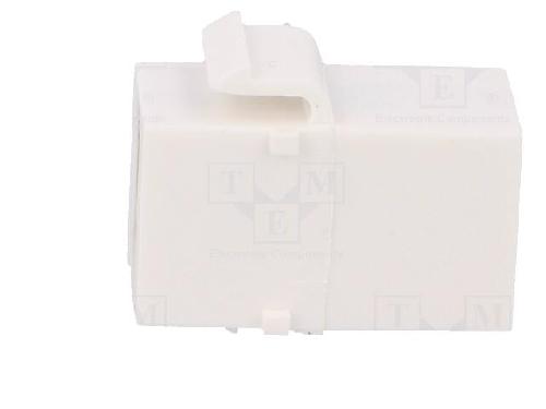 Cable - Connectique Pour Peripherique Coupleur USB et HDMI femelle X2 Keystone - Blanc