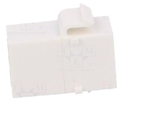 Cable - Connectique Pour Peripherique Coupleur USB et HDMI femelle X2 Keystone - Blanc