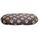 Coussin TRIXIE Jimmy ovale - 80 × 50 cm - Taupe