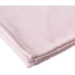 Edredon - Couverture - Plaid Bebe Couverture - BABYCALIN - Des la naissance - Flanelle - 75x100 cm - Rose