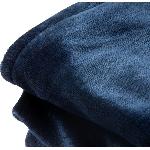 Couverture Chauffante - Sur-matelas Chauffant Couverture chauffante DOMO - 10 positions de chaleur - Molleton flanelle - 180x130 cm - Bleu foncé