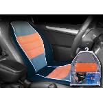 Couvre siege - Power - Orange gris noir Couvre siege - Power - Orange gris noir