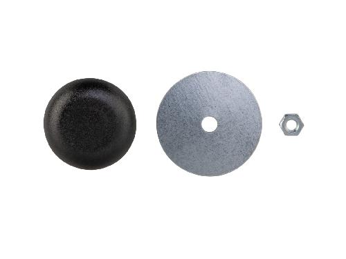 Adaptateurs Antenne Couvre-trou antenne D30mm noir