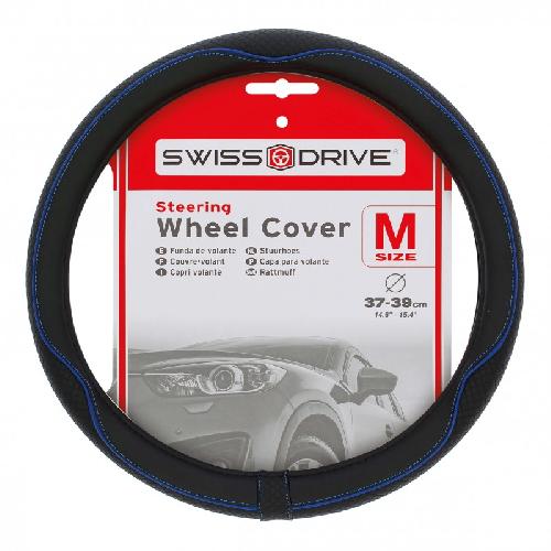 Couvre-volant Couvre-Volant Centauro 37-39cm Noir et Bleu - Swiss Drive