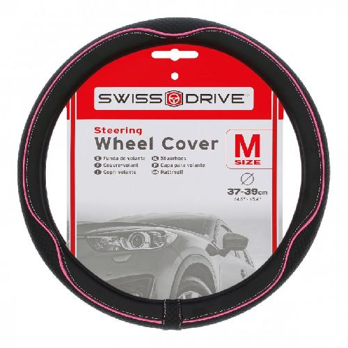 Couvre-volant Couvre-Volant Centauro 37-39cm Noir et Rose - Swiss Drive