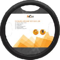 Couvre-volant Couvre-volant classic extra cuir noir Incar 36.5-38cm