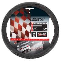 Couvre-volant Couvre volant M 37-39cm - Noir carbone Surpiqure noire - RaceSport Couvre-volant Couvre volant M 37-39cm - Noir carbone Surpiqure noire - RaceSport