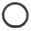 Couvre-volant Couvre Volant Noir Avec Meplat Adaptable Pour Peugeot 208- 308 Ii
