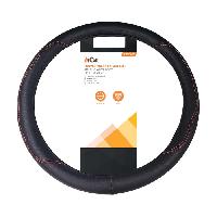 Couvre-volant Couvre-volant simili cuir rouge InCar