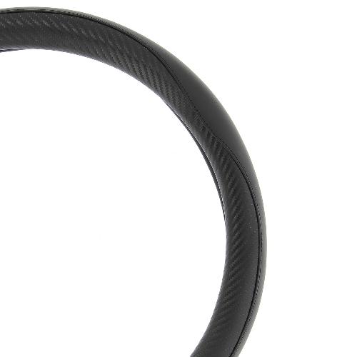 Couvre-volant Couvre volant M 37-39cm - Noir carbone Surpiqure noire - RaceSport