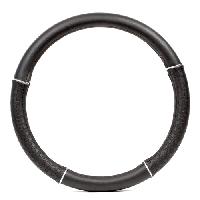 Couvre volant Noir insert Chrome - BC Corona