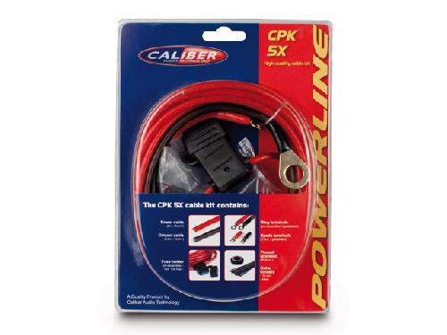 CPK5X - Kit de cablage 5mm2 compatible avec amplificateur 250W