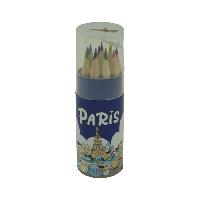 Crayon De Couleur - Craie Grasse Crayons de couleurs Paris bleu