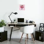 Peinture Au Numero CreArt 20x20 cm Poppy bouquet. Loisir creatif. Adulte. Peinture par numeros. 25519. Ravensburger