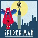 Peinture Au Numero CreArt 20x20 cm Spider Man. Loisir creatif. 23891. Ravensburger