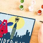 Peinture Au Numero CreArt 20x20 cm Spider Man. Loisir creatif. 23891. Ravensburger
