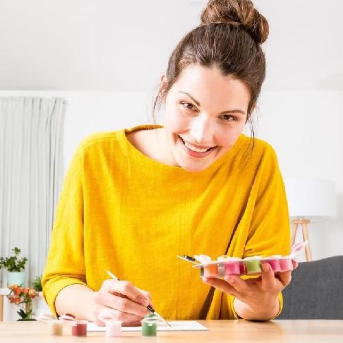 Peinture Au Numero CreArt 20x20 cm Spider Man. Loisir creatif. 23891. Ravensburger