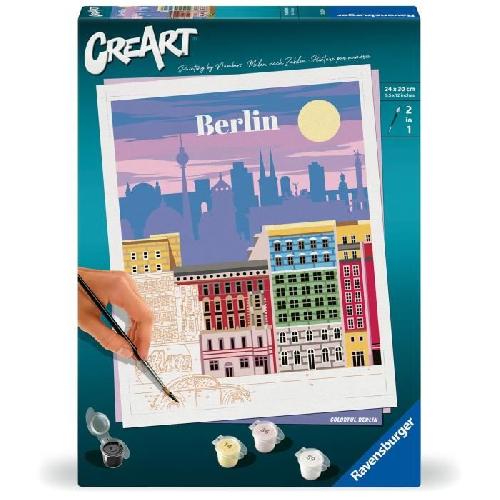 Peinture Au Numero CreArt 24x30 cm Berlin. Adulte. Peinture par numeros. 25521. Ravensburger