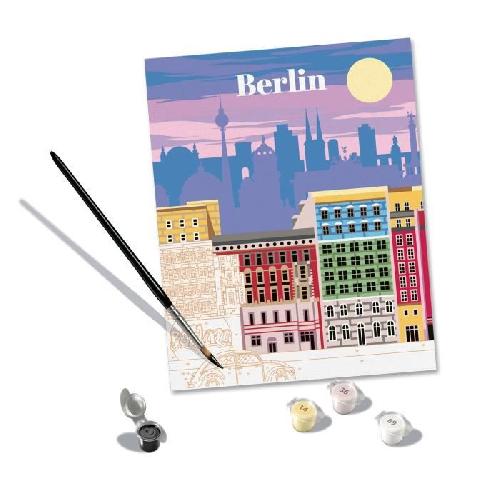 Peinture Au Numero CreArt 24x30 cm Berlin. Adulte. Peinture par numeros. 25521. Ravensburger