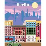 Peinture Au Numero CreArt 24x30 cm Berlin. Adulte. Peinture par numeros. 25521. Ravensburger
