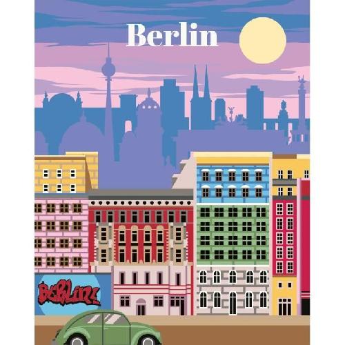 Peinture Au Numero CreArt 24x30 cm Berlin. Adulte. Peinture par numeros. 25521. Ravensburger