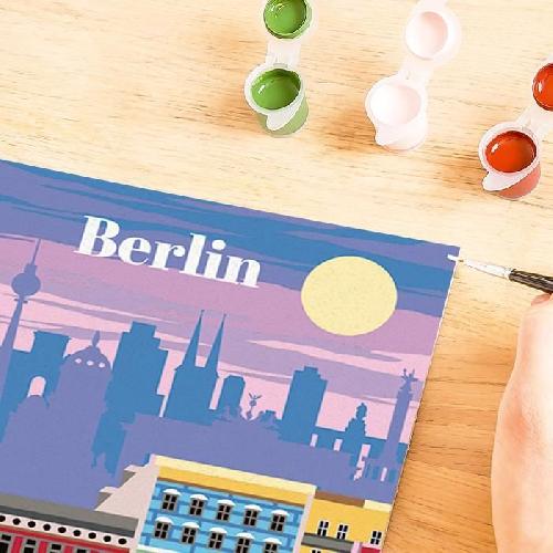 Peinture Au Numero CreArt 24x30 cm Berlin. Adulte. Peinture par numeros. 25521. Ravensburger