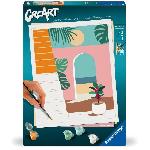 Peinture Au Numero CreArt 24x30 cm Vacation Mode. Adulte. Peinture par numeros. 25524. Ravensburger