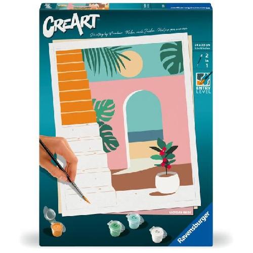 Peinture Au Numero CreArt 24x30 cm Vacation Mode. Adulte. Peinture par numeros. 25524. Ravensburger