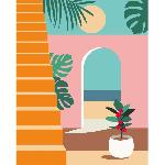 Peinture Au Numero CreArt 24x30 cm Vacation Mode. Adulte. Peinture par numeros. 25524. Ravensburger