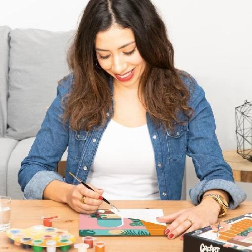 Peinture Au Numero CreArt 24x30 cm Vacation Mode. Adulte. Peinture par numeros. 25524. Ravensburger