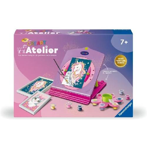 Peinture Au Numero CreArt Atelier. Numero d'Art. Loisir creatif. Coffret peinture par numeros. Des 7 ans. 25574. Ravensburger